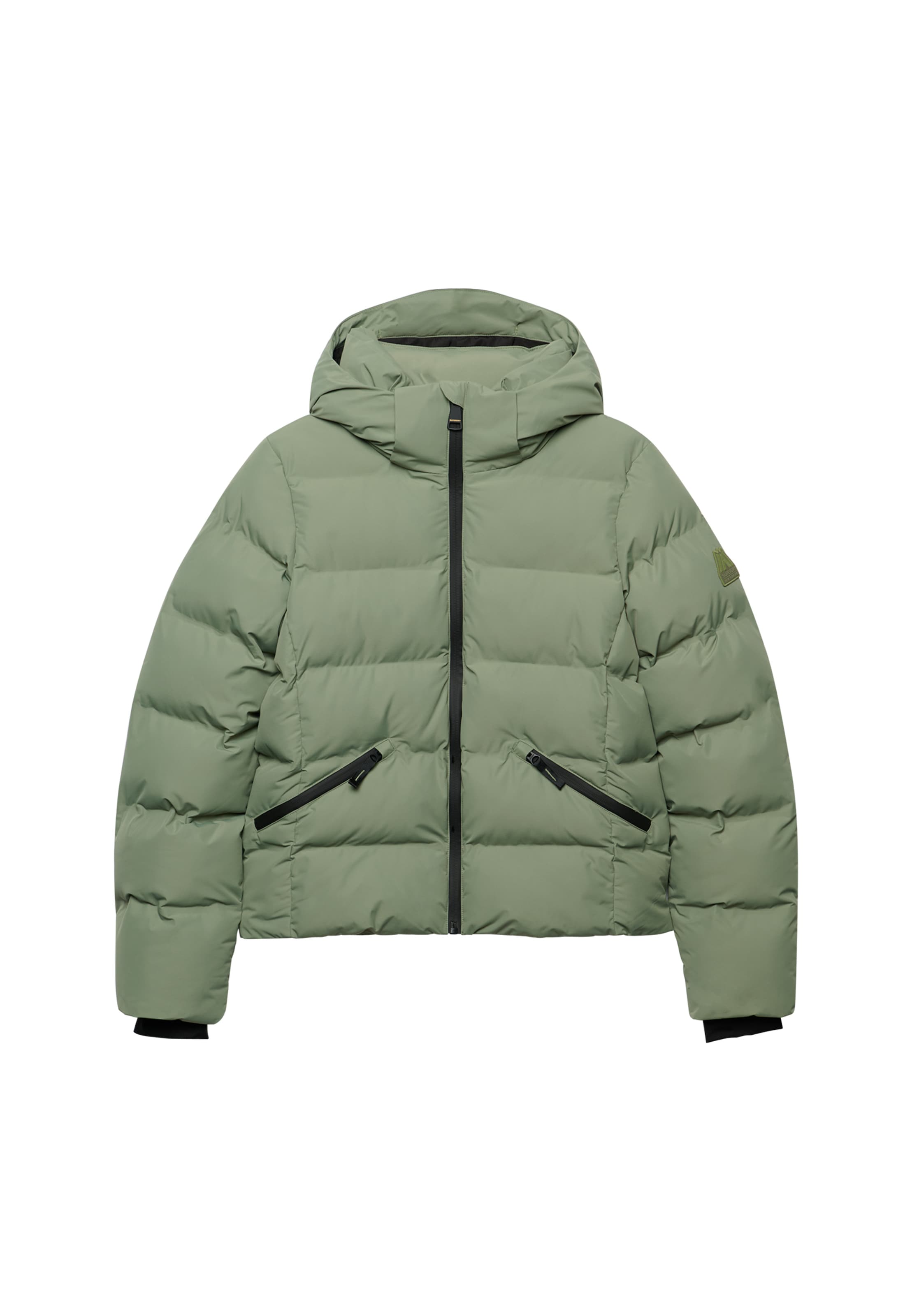 Veste d’hiver Superdry & Co en vert : devant