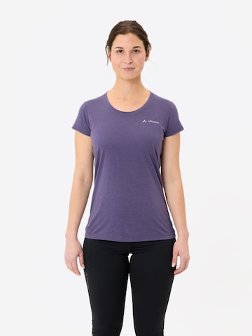VAUDE Performance shirt 'Abelia II' in Purple: front