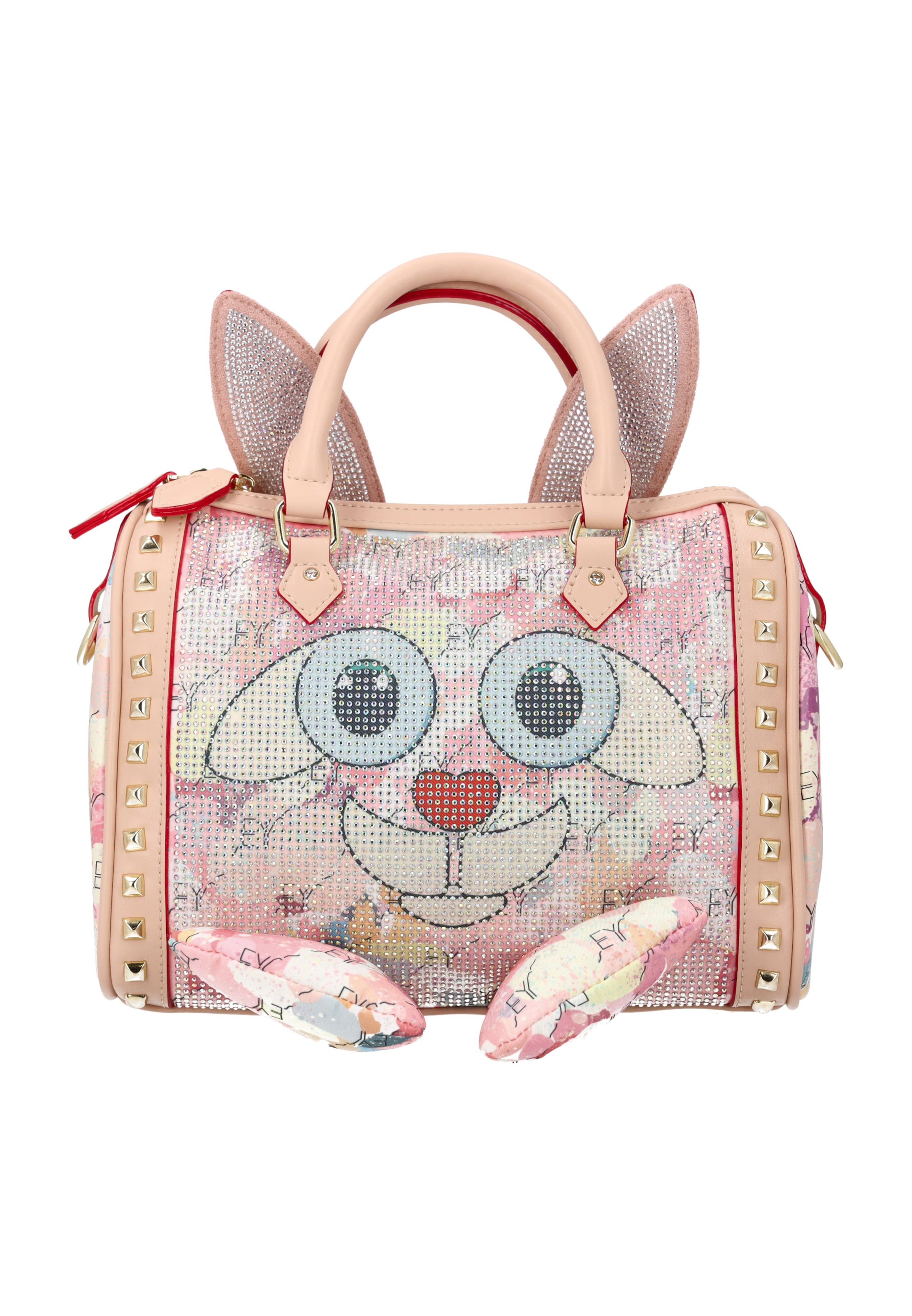 myMo Pop - Bolso de mano 'Pop Eyetheme' en rosa: frente