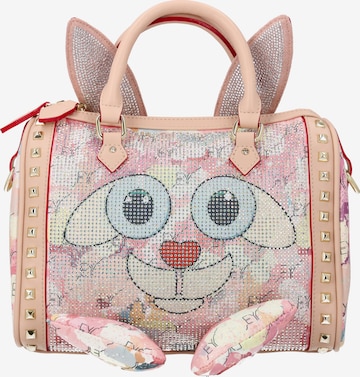 myMo Pop - Bolso de mano 'Pop Eyetheme' en rosa: frente