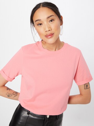 PIECES T-Shirt 'Ria' in Pink