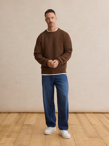 Pull-over 'Markus' DAN FOX APPAREL en marron