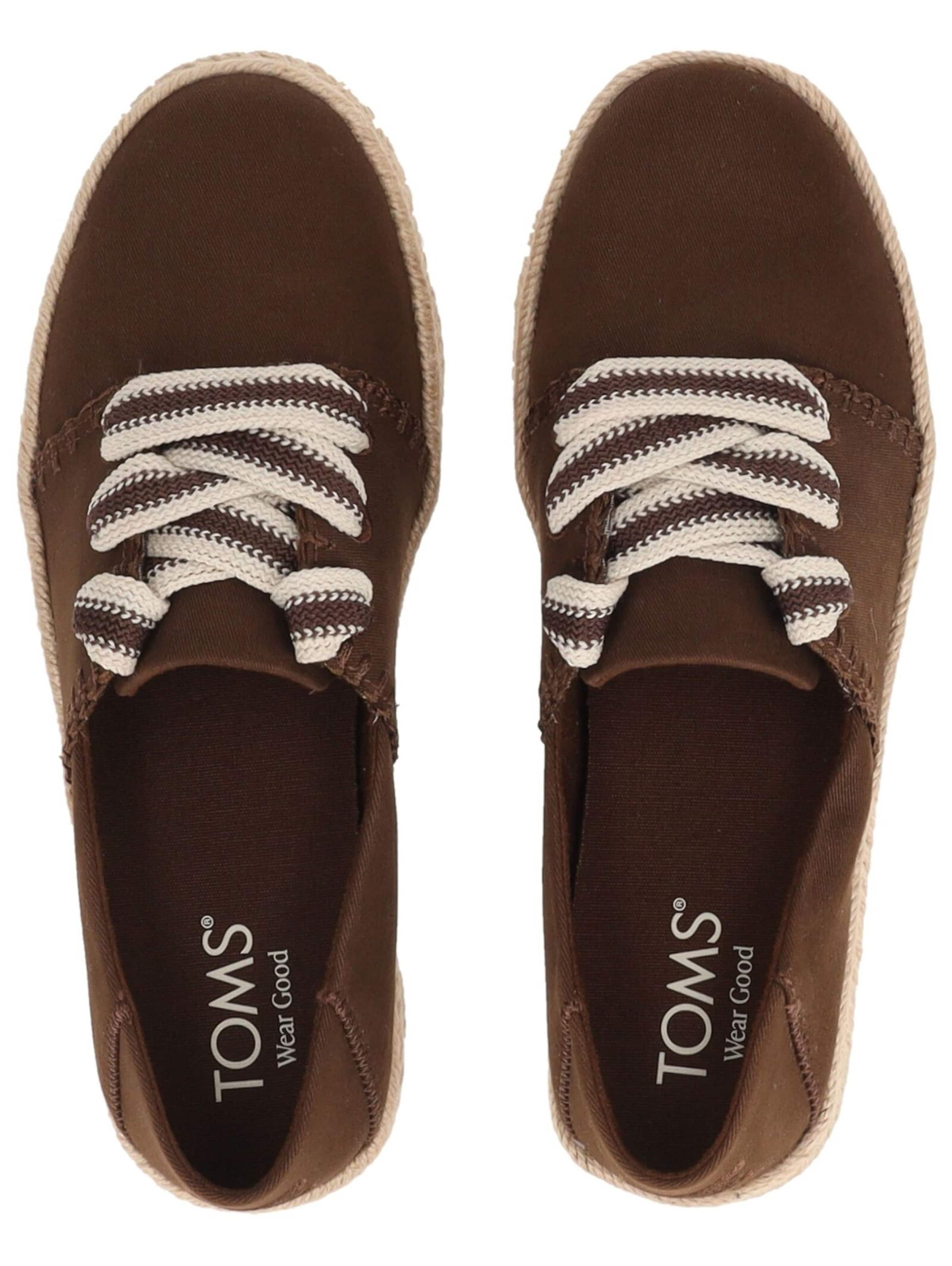 TOMS Espadrilles in Bruin