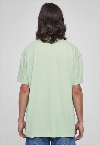 Urban Classics Shirt 'Heavy Oversized Tee' in Green