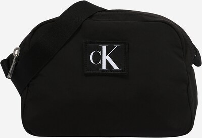 Calvin Klein Jeans Sac à bandoulière en noir / blanc, Vue avec produit