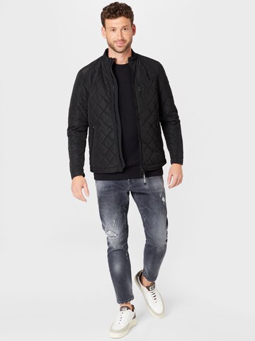 REPLAYPrijelazna jakna 'Saber' - crna boja