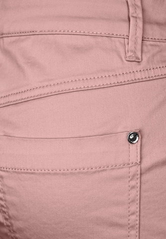 STREET ONE Slimfit Hose in Pink