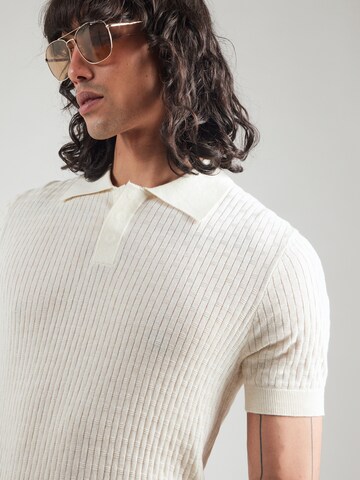 Pull-over 'SLHCHANCE' SELECTED HOMME en beige