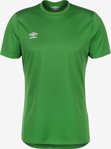 Maillot UMBRO en vert : devant