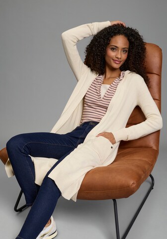 KangaROOS Knit Cardigan in Beige
