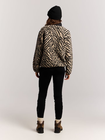 PROTEST Athletic Sweatshirt 'PRTJosey' in Brown