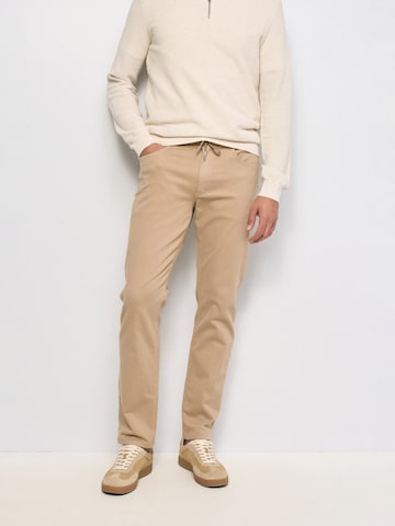 Salsa Jeans Chino in Wit: voorkant