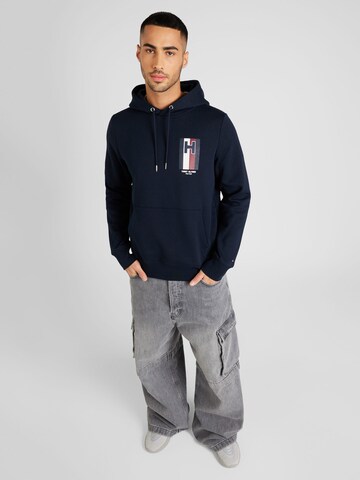 Felpa di TOMMY HILFIGER in blu