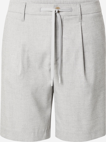 SELECTED Veckad byxa 'SLHLeroy' i grå: framsida