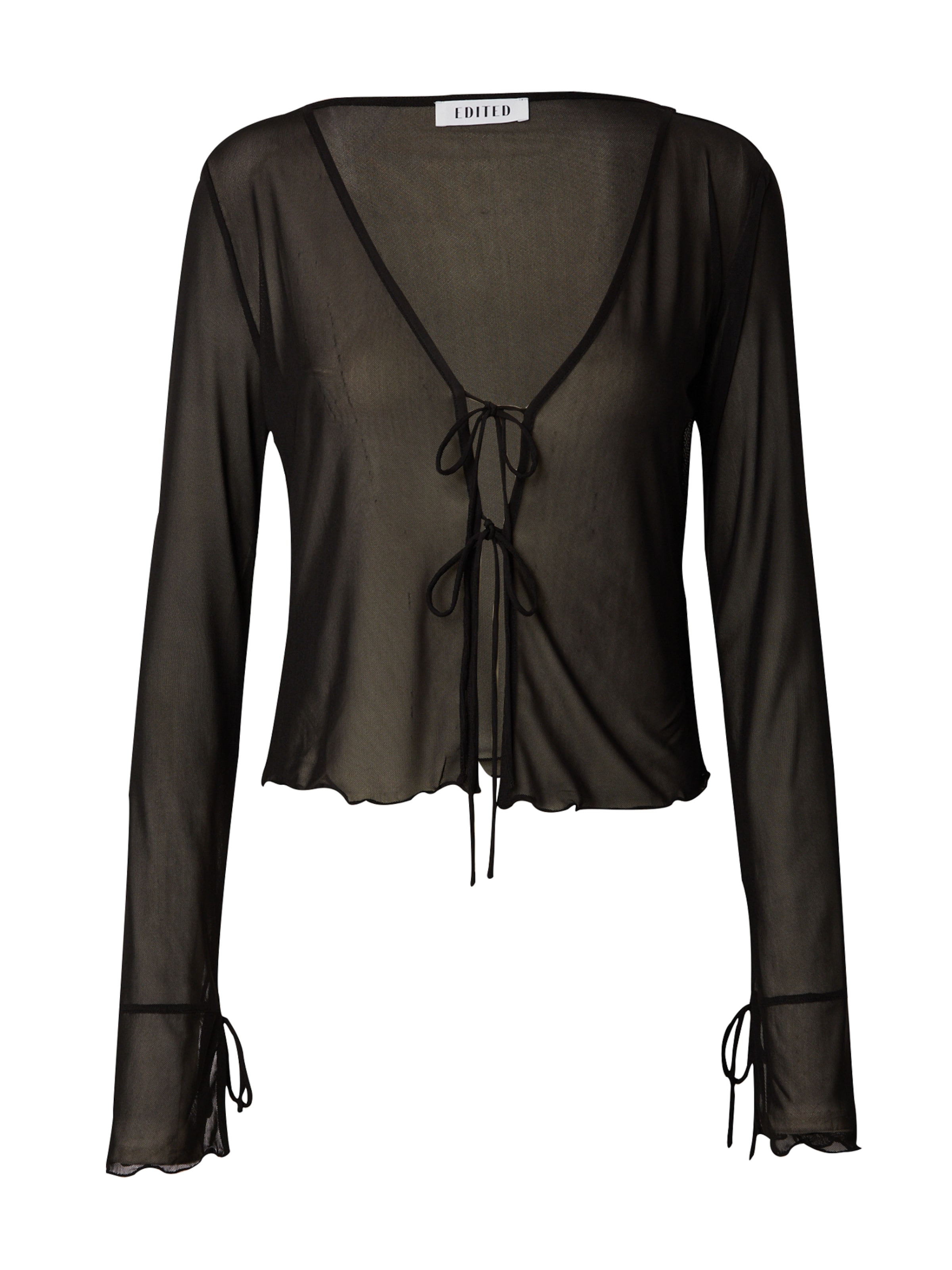 Maglietta 'Florence' di EDITED in nero: frontale