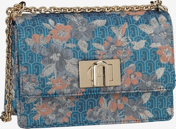 FURLA Umhängetasche ' 1927 Mini Crossbody Teatro ' in Blau: predná strana