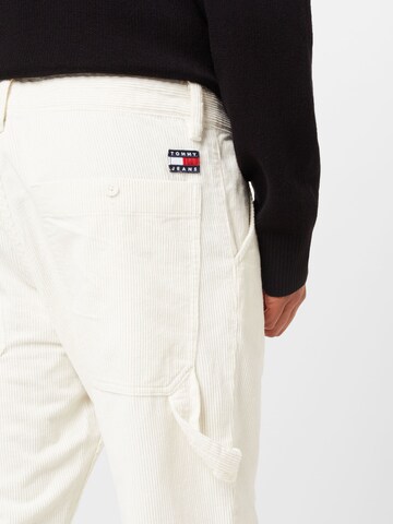 Regular Pantalon 'ETHAN' Tommy Jeans en blanc