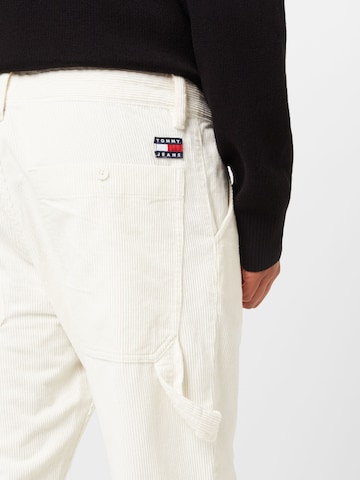 Tommy Jeans Regular Pants 'ETHAN' in White