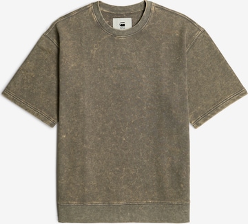 G-STAR Sweatshirt in Grün: Vorderseite