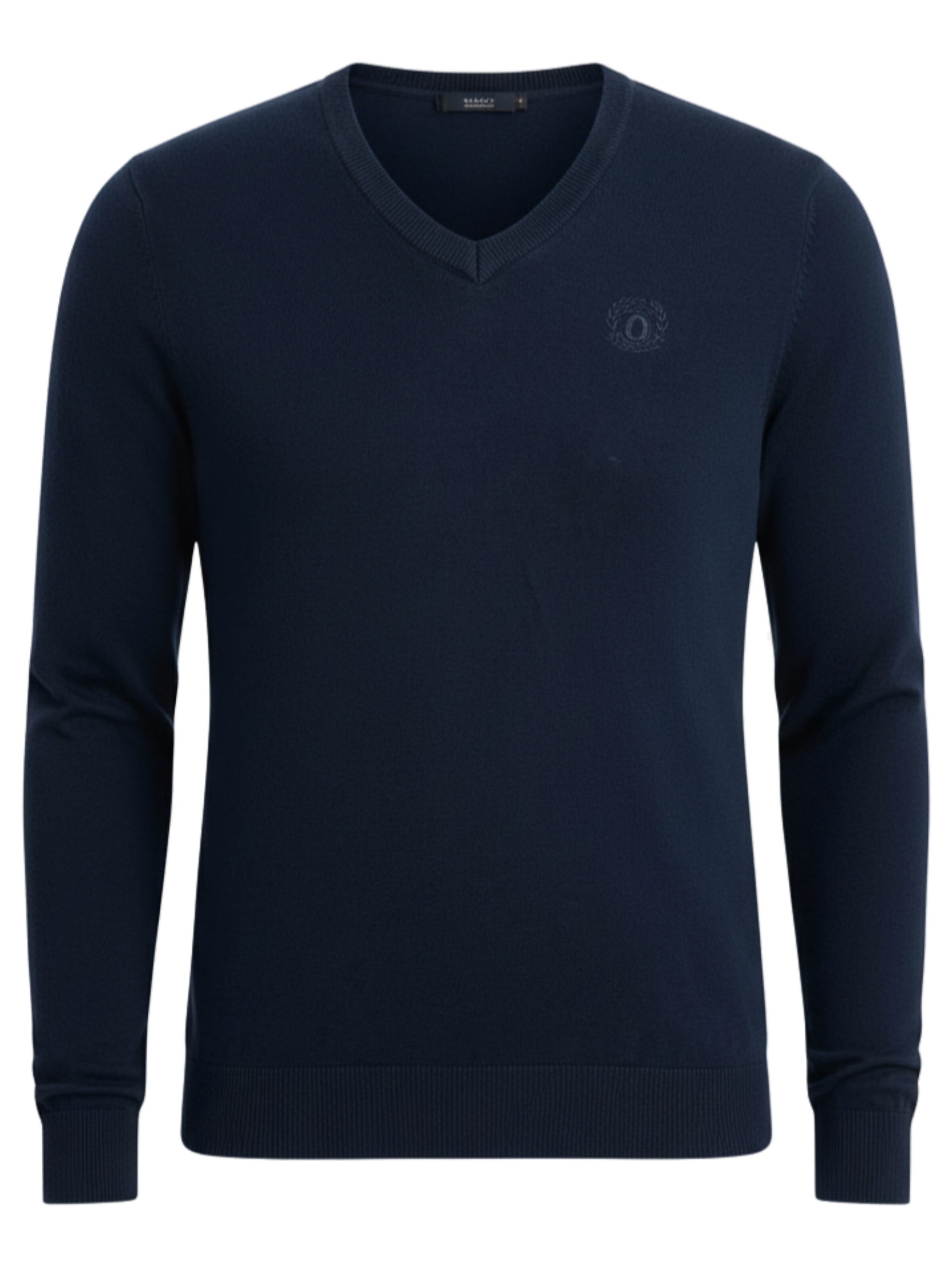 Ombre Pullover in Blau: Vorderseite