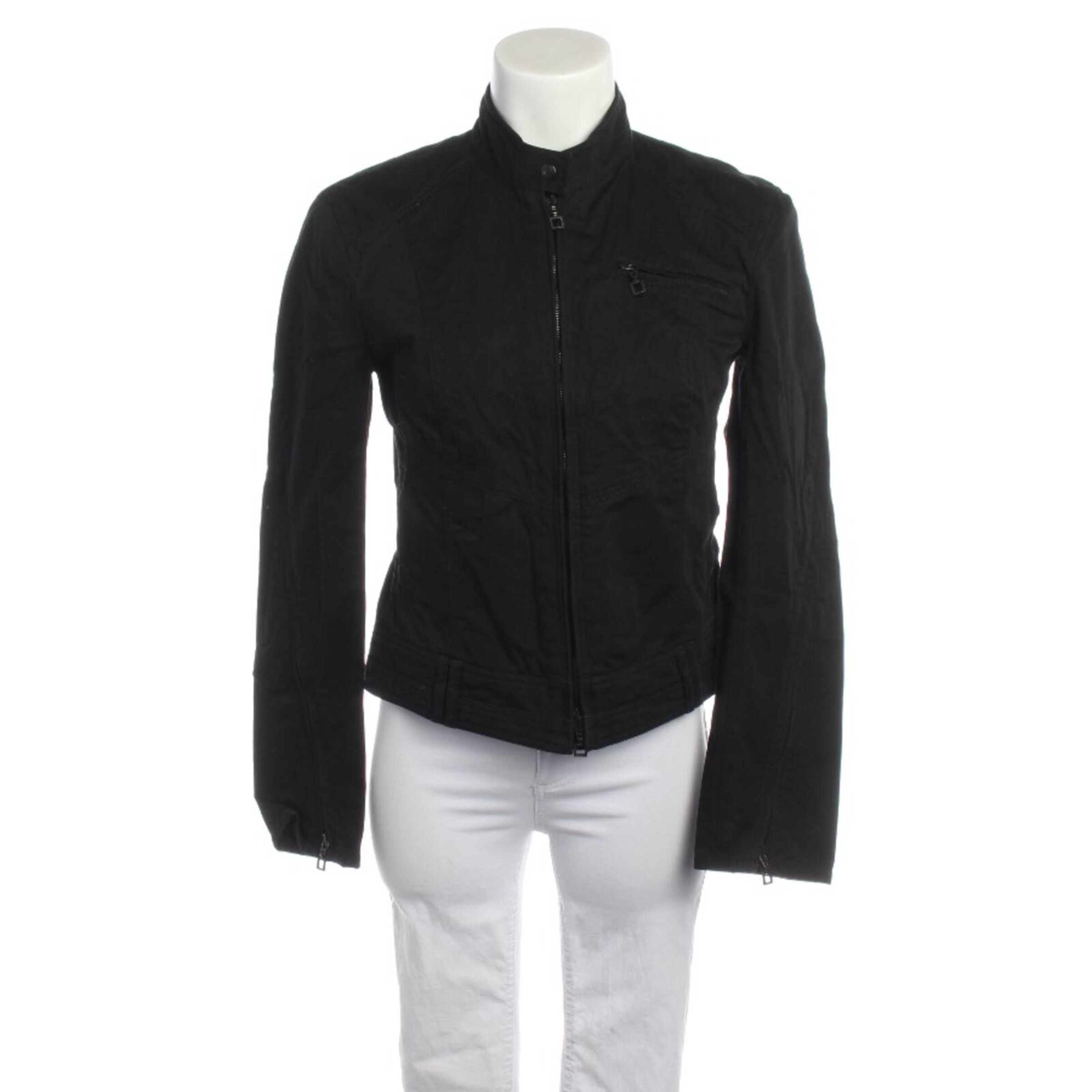 Marc Cain Jacket & Coat in S in Black: front