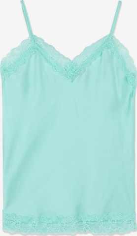 Camicia da donna di oltre in verde: frontale