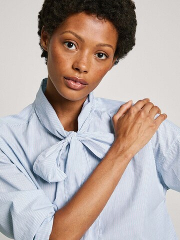 Pepe Jeans Bluse 'Karysha' in Blau