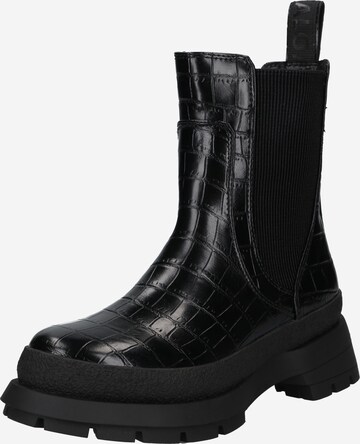 BUFFALO Chelsea Boots 'Simona' in Black: front