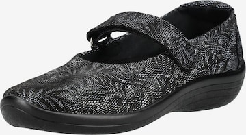 Ballerines à lanières Arcopedico en noir : devant