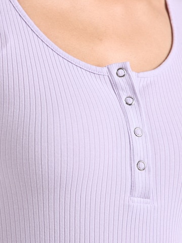 PIECES Tričko 'PCKITTE' – fialová