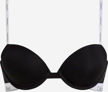 Calvin Klein Underwear BH 'Demi' in Zwart: voorkant
