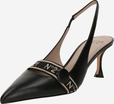 Basutės iš N°21, spalva – smėlio spalva / juoda, Prekių apžvalga