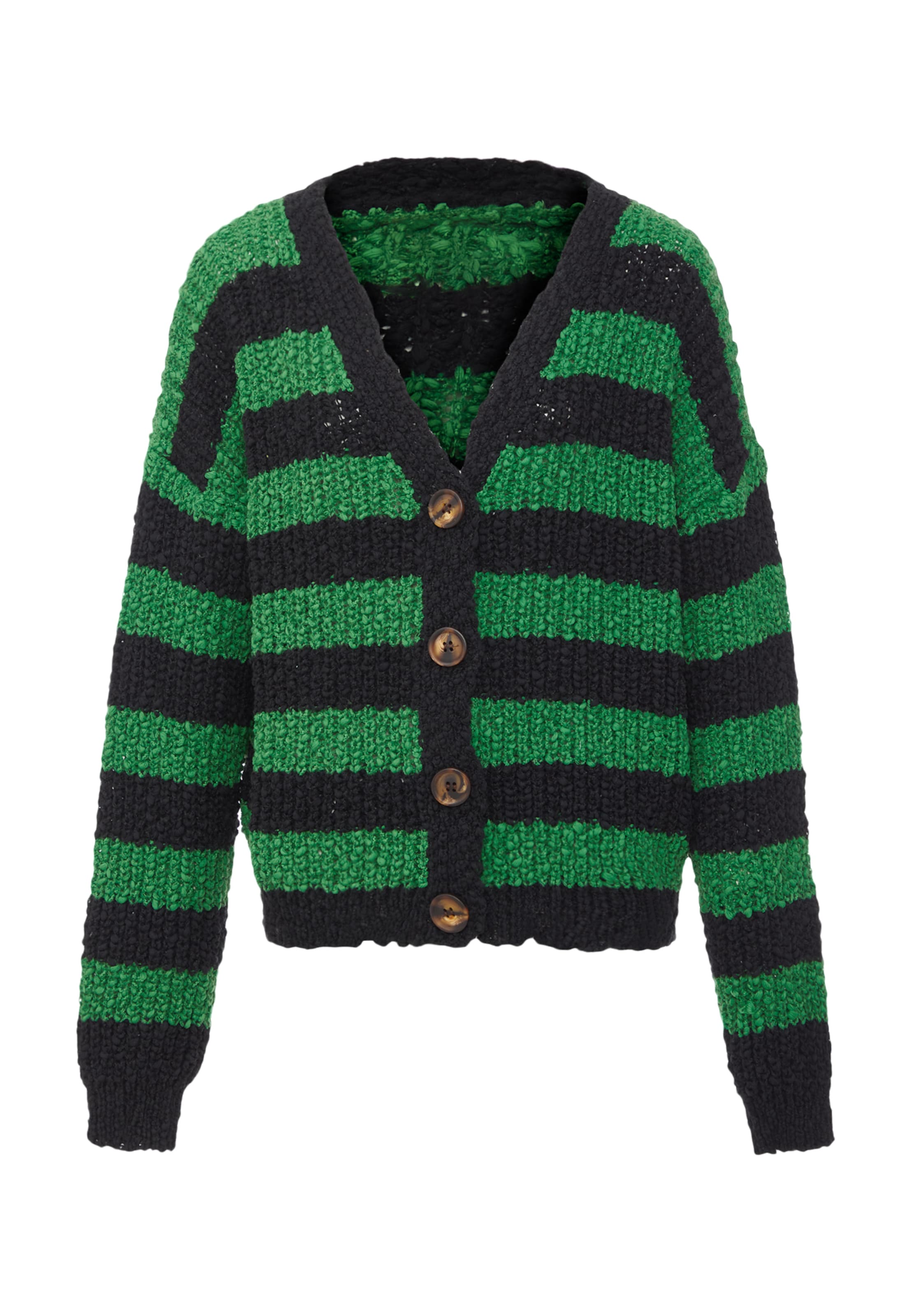 aleva - Casaco de malha em verde: frente