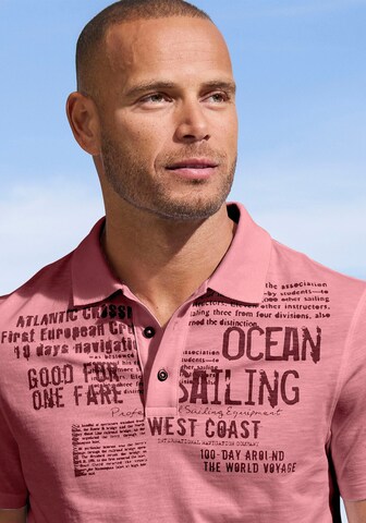 JOHN DEVIN Poloshirt in Pink