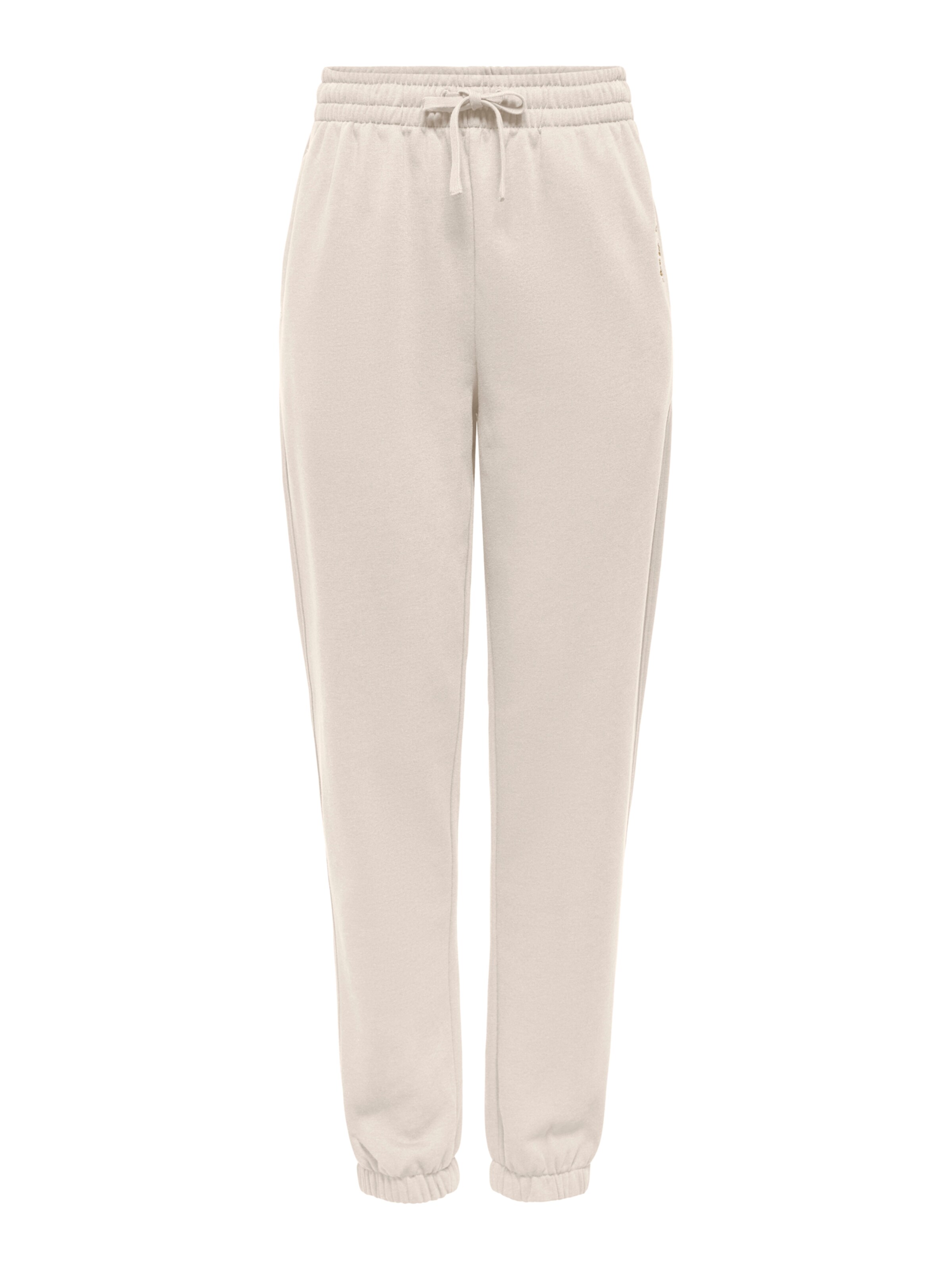 ONLY PLAY - Tapered Pantalón deportivo 'ONPACE' en beige: frente