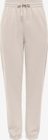 ONLY PLAY Workout Pants 'ONPACE' in Beige: front