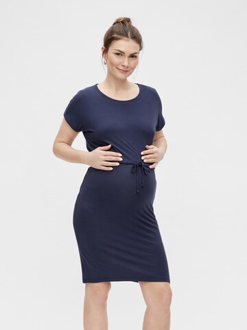 MAMALICIOUS Jurk 'Alison' in Blauw: voorkant