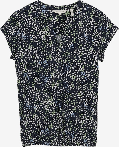 TOM TAILOR Bluza u ecru/prljavo bijela / mornarsko plava / svijetloplava / svijetlozelena, Pregled proizvoda