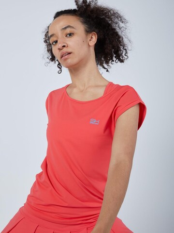 SPORTKIND Functioneel shirt 'Loose Fit' in Oranje