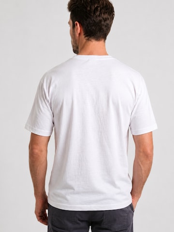alan red Shirt 'Venice' in White
