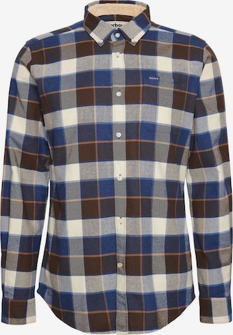 Chemise Barbour en bleu : devant