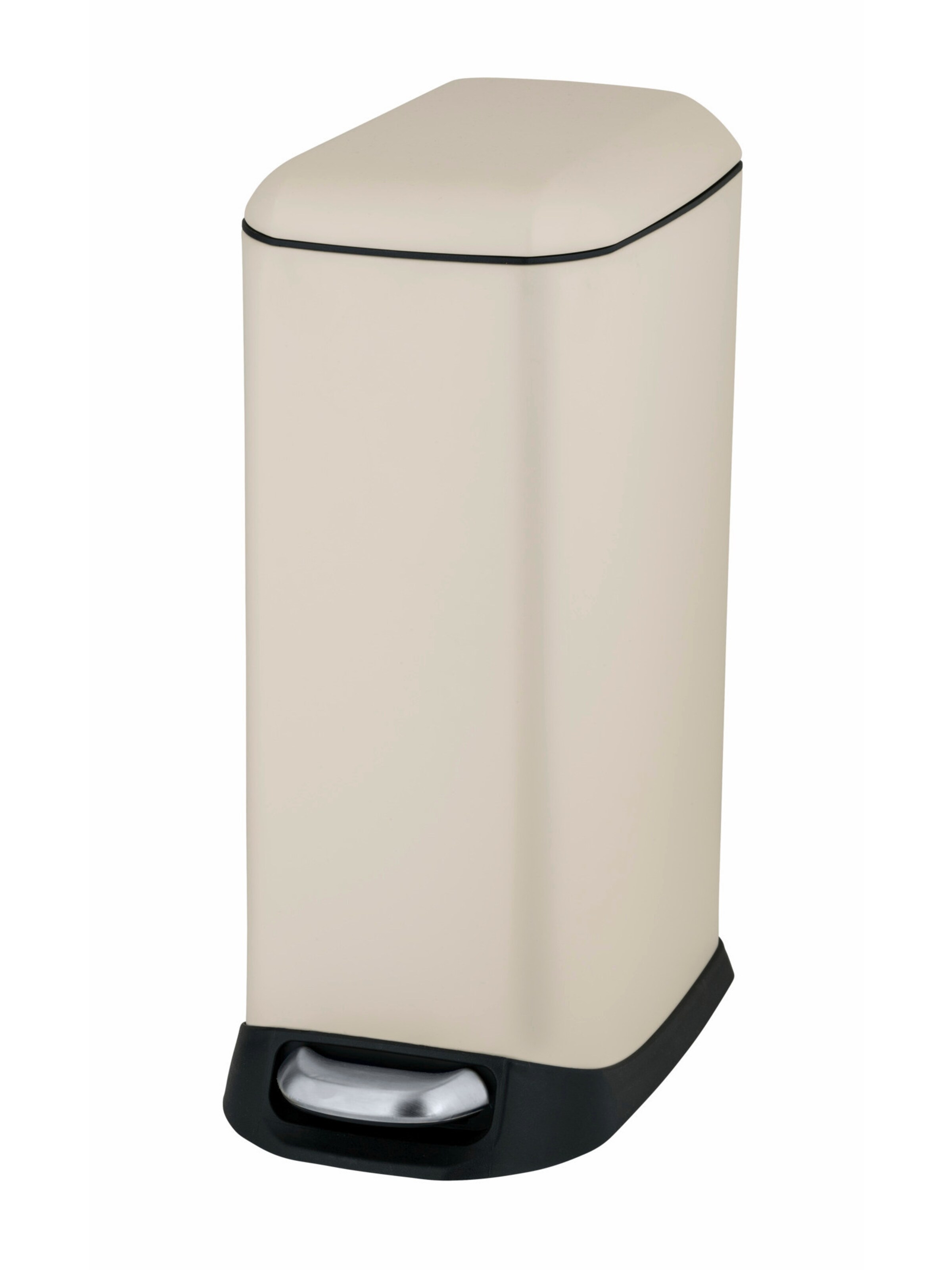 Wenko Treteimer in Beige: Vorderseite