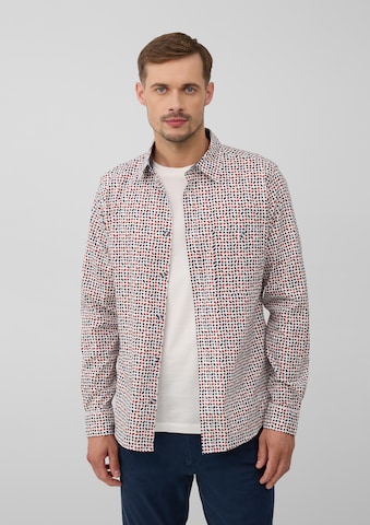 Fit confort Chemise s.Oliver en blanc : devant