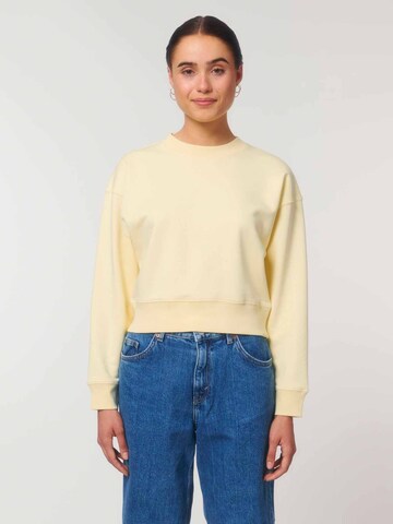 glore Sweatshirt ' Sarah ' in Beige: front