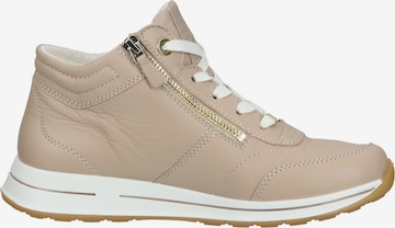 ARA Sneakers hoog in Beige