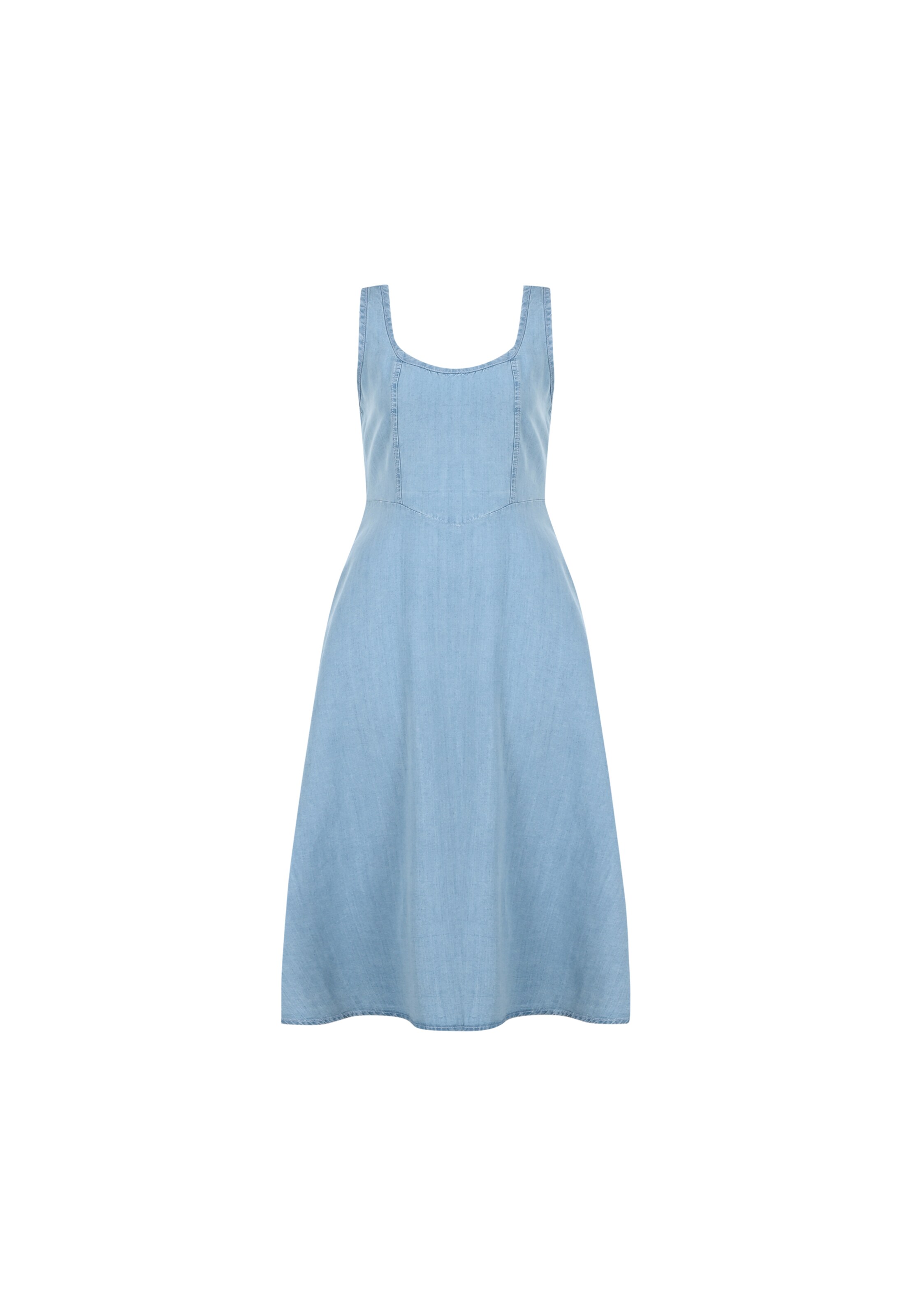 FRESHLIONS Summer dress 'Beatrix' in Blue: front