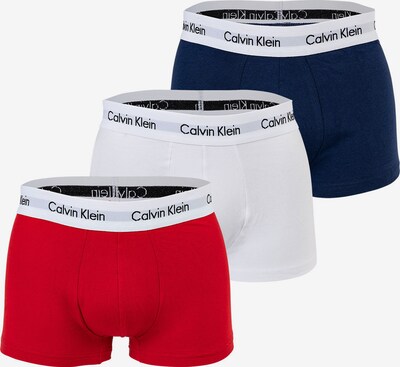 Boxeri Calvin Klein Underwear pe albastru / roșu deschis / negru / alb, Vizualizare produs