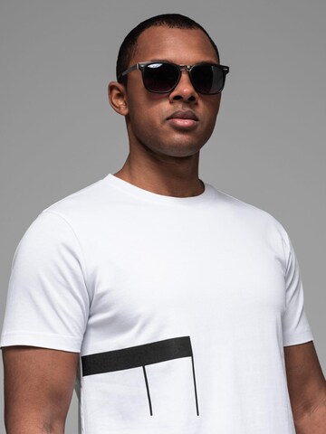 Ombre Shirt in White