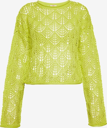 Pull-over MYMO en vert : devant