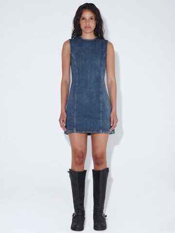 Dr. Denim Jurk 'Calista' in Blauw